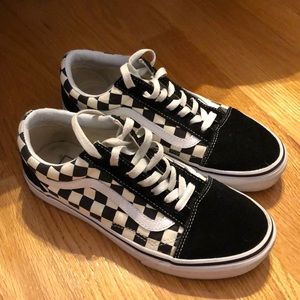 Vans old skool checkerboard vans